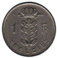 Монета 1 франк. 1966 год, Бельгия. (Belgie) Монета 1 франк. 1966 год, Бельгия. (Belgie)