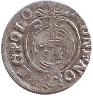 Монета 1,5 гроша (полторак). 1625 год, Речь Посполитая. Монета 1,5 гроша (полторак). 1625 год, Речь Посполитая.