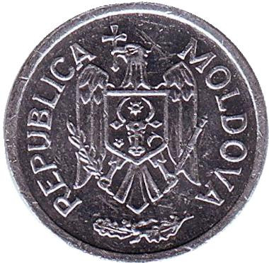 Монета 25 бани. 2013 год, Молдавия. Монета 25 бани. 2013 год, Молдавия.