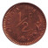 Монета 1/2 цента. 1975 год, Родезия. aUNC. Монета 1/2 цента. 1975 год, Родезия. aUNC.