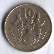 10 центов. 1983 год. Кипр. 10 центов. 1983 год. Кипр.