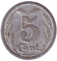 Монета 5 сантимов. 1921 год, Франция. Токен города Эврё (Evreux). Монета 5 сантимов. 1921 год, Франция. Токен города Эврё (Evreux).