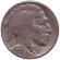 Монета 5 центов. 1935 год (S), США. Бизон. Индеец. Монета 5 центов. 1935 год (S), США. Бизон. Индеец.