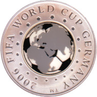 Монета 20 рублей. 2005 год, Беларусь. Чемпионат мира по футболу 2006. Монета 20 рублей. 2005 год, Беларусь. Чемпионат мира по футболу 2006.