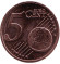 Монета 5 центов, 2014 год, Латвия.
