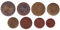 Набор монет евро Франции. (8 шт.), 2000 год.