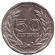 Монета 50 сентаво. 1979 год, Колумбия. Из обращения.