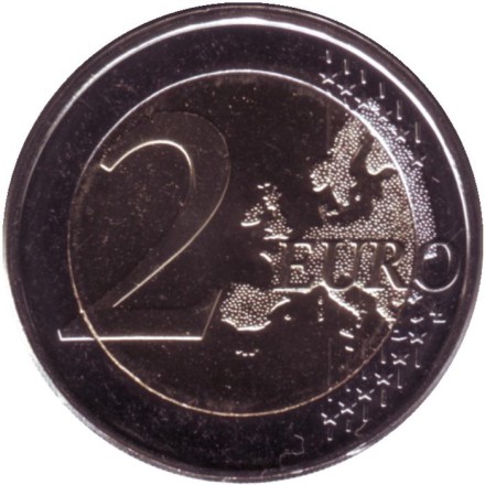 Монета 2 евро. 2021 год, Финляндия. 100 лет самоуправлению в Аландском регионе. Монета 2 евро. 2021 год, Финляндия. 100 лет самоуправлению в Аландском регионе.