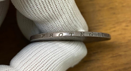 Монета 5 франков. 1804 год (AN 13), Франция. Наполеон I Бонапарт.