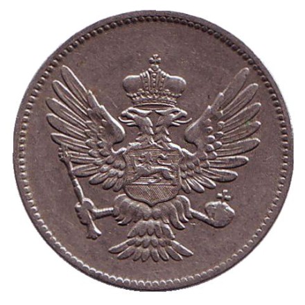 Монета 20 пар. 1914 год, Черногория.