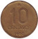 Монета 10 сентаво. 1986 год, Аргентина. Монета 10 сентаво. 1986 год, Аргентина.