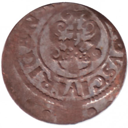 Монета 1 солид. Польша. Густав II Адольф. 1621-1632 гг. Шведская оккупация Риги. Монета 1 солид. Польша. Густав II Адольф. 1621-1632 гг. Шведская оккупация Риги.