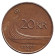 Монета 20 крон. 2000 год, Норвегия. Ладья викингов. Монета 20 крон. 2000 год, Норвегия. Ладья викингов.