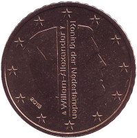 Монета 50 евроцентов. 2015 год, Нидерланды.