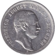Монета 3 марки. 1911 год. Германская империя. Саксония.