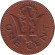 Монета 1 цент. 1976 год, Барбадос. 10 лет независимости. Монета 1 цент. 1976 год, Барбадос. 10 лет независимости.