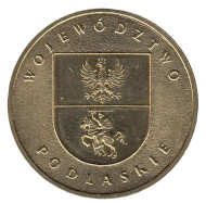 Монета 2 злотых, 2004 год, Польша. Подляское воеводство. Монета 2 злотых, 2004 год, Польша. Подляское воеводство.