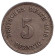 Монета 5 пфеннигов. 1913 год (E), Германская империя. Монета 5 пфеннигов. 1913 год (E), Германская империя.