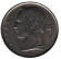 Монета 1 франк. 1967 год, Бельгия. (Belgique)