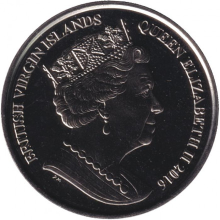 Монета 1 доллар. 2016 год, Британские Виргинские острова. XXXI летние Олимпийские Игры, Рио-де-Жанейро 2016. Пляжный волейбол. Монета 1 доллар. 2016 год, Британские Виргинские острова. XXXI летние Олимпийские Игры, Рио-де-Жанейро 2016. Пляжный волейбол.