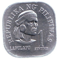 Монета 1 сентимо. 1976 год, Филиппины. aUNC. Монета 1 сентимо. 1976 год, Филиппины. aUNC.
