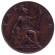 Монета 1 фартинг. 1905 год, Великобритания. Монета 1 фартинг. 1905 год, Великобритания.