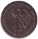Монета 2 марки. 1982 год (D), ФРГ. Конрад Аденауэр. Монета 2 марки. 1982 год (D), ФРГ. Конрад Аденауэр.