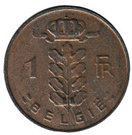 Монета 1 франк. 1968 год, Бельгия. (Belgie) Монета 1 франк. 1968 год, Бельгия. (Belgie)
