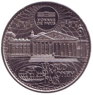 Жетон Парижского монетного двора. World Money Fair 2015. 2015 год, Франция. Жетон Парижского монетного двора. World Money Fair 2015. 2015 год, Франция.
