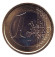 Монета 1 евро. 2002 год, Италия.