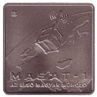 Монета 1000 форинтов. 2012 год, Венгрия. Масат-1. Монета 1000 форинтов. 2012 год, Венгрия. Масат-1.