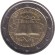 Монета 2 евро. 2007 год, Италия. 50 лет подписания Римского договора.
