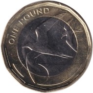 Монета 1 фунт. 2022 год, Острова Святой Елены и Вознесения.