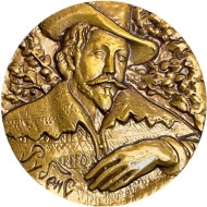 400 лет со дня рождения Питера Пауля Рубенса. ЛМД. Памятная медаль. 1978 год, СССР.