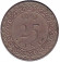 Монета 25 центов. 1962 год, Суринам. Монета 25 центов. 1962 год, Суринам.