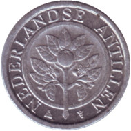 Монета 1 цент. 2006 год, Нидерландские Антильские острова. Цветок апельсинового дерева. Монета 1 цент. 2006 год, Нидерландские Антильские острова. Цветок апельсинового дерева.