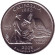 Монета 25 центов (D). 2005 год, США. Калифорния. Штат № 31.