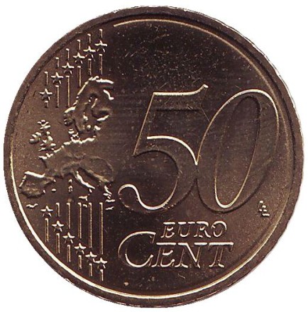 Монета 50 центов. 2016 год, Мальта. Монета 50 центов. 2016 год, Мальта.