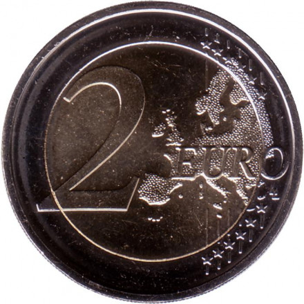 Монета 2 евро. 2023 год, Германия. 1275 лет со дня рождения Карла Великого. Монета 2 евро. 2023 год, Германия. 1275 лет со дня рождения Карла Великого.