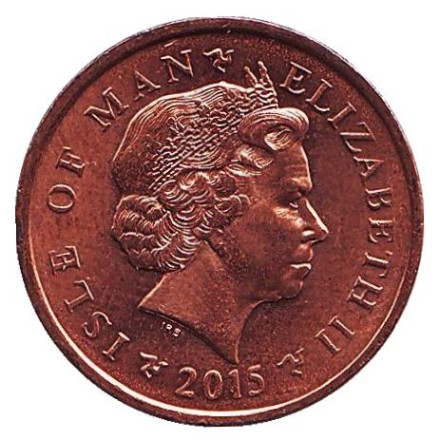 Монета 1 пенни. 2015 год, Остров Мэн. Военный мемориал в Сантоне. Монета 1 пенни. 2015 год, Остров Мэн. Военный мемориал в Сантоне.