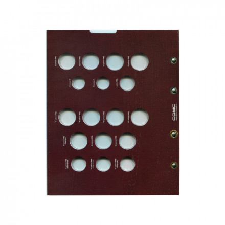 Комплект из 2-х блистерных листов. Разменные монеты СССР и России 1991-1993гг. Формат "Optima". Комплект из 2-х блистерных листов. Разменные монеты СССР и России 1991-1993гг. Формат "Optima".