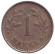 Монета 1 марка. 1921 год, Финляндия. Из обращения. Монета 1 марка. 1921 год, Финляндия. Из обращения.