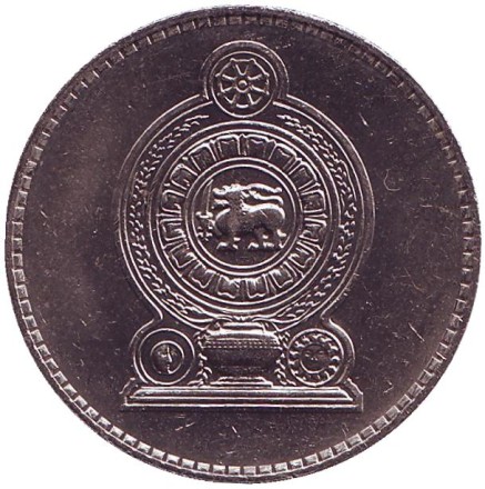 Монета 2 рупии. 1984 год, Шри-Ланка. aUNC.