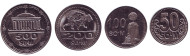 Набор монет Узбекистана. (4 шт.), 50-500 сумов. 2018 год. Набор монет Узбекистана. (4 шт.), 50-500 сумов. 2018 год.