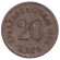 Монета 20 пара. 1884 год, Сербия. Монета 20 пара. 1884 год, Сербия.