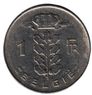 Монета 1 франк. 1969 год, Бельгия. (Belgie) Монета 1 франк. 1969 год, Бельгия. (Belgie)