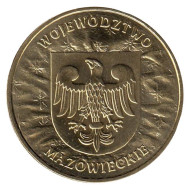 Монета 2 злотых, 2004 год, Польша. Мазовецкое воеводство. Монета 2 злотых, 2004 год, Польша. Мазовецкое воеводство.