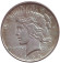 Монета 1 доллар, 1922 год, США. (Без отметки монетного двора) Доллар мира.