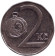 Монета 2 кроны. 1997 год, Чехия. Монета 2 кроны. 1997 год, Чехия.