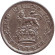 Монета 6 пенсов. 1925 год, Великобритания.